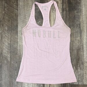 NOBULL Light Pink Racerback Tank Top